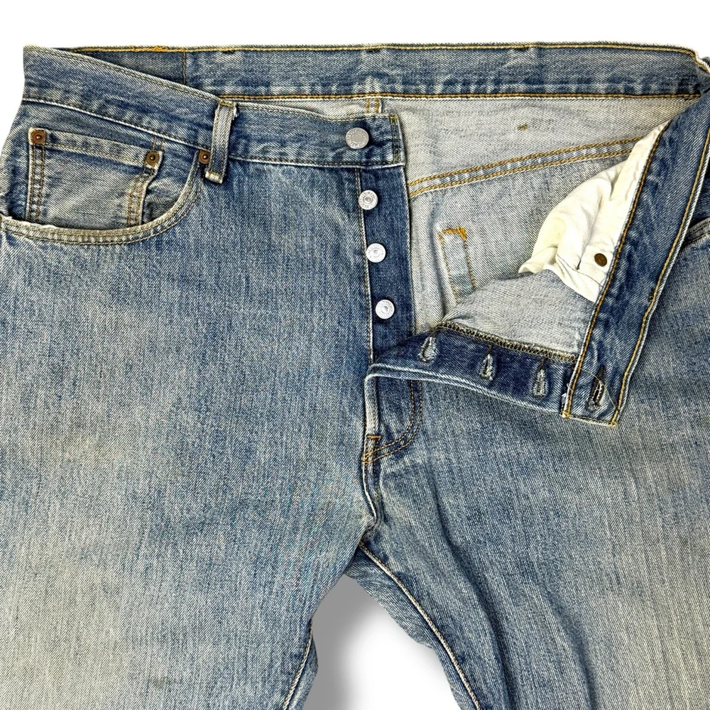 Levi's 501 Jeans 38x30 Blue Straight Leg Denim Vintage